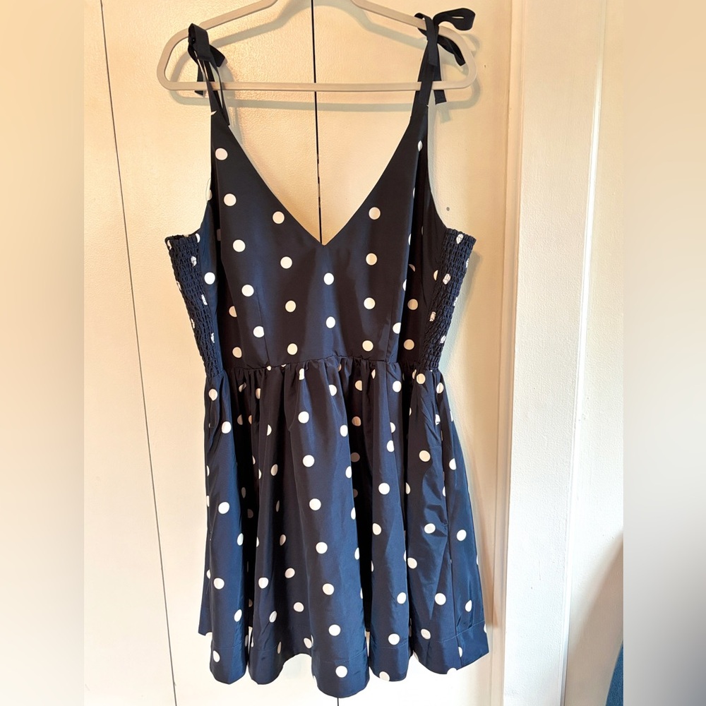 Polka dot party dress
